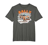 Lleva esta genial camiseta de rally con orgullo o compártelo con alguien que comparte tu pasión por la velocidad y los sonidos del motor. Los adictos a los coches, los fanáticos de los rally y los entusiastas de la deriva les encantará. Trae el ambiente de Rally a la carretera.