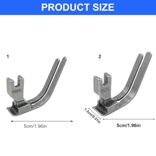 Prensatelas Extendido de Acero para Máquinas de Coser miniatura 4