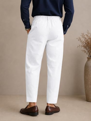 Image of TAGDO Men's Solid Colour Pant with Pocket || Casual Trosuer || Formal Trouser || Formal Slim Fit Pleated Pants for Men (2049)