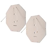 SEWACC Wärmeleitfähige Mica Heizplatte für Waffeleisen Ersatz heizblech Langlebig Hohe Heizleistung Einfache Montage für Gewerbliche und Private Waffelmaschinen