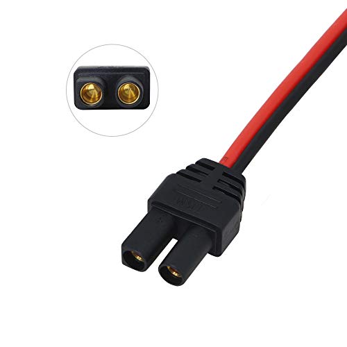 Cerrxian 40Cm 12V 24V Cigarette Lighter Plug To Ec5 For Battery Booster Portable Jump Starter On-Board Electrical #TOP3