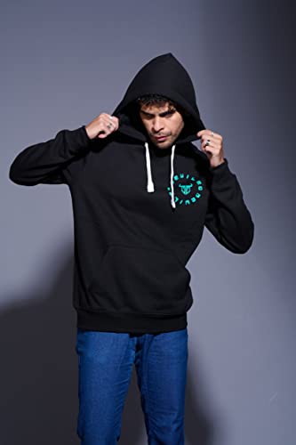 Image of Go Devil Regular Fit 100% Cotton Full Sleeves Winter Wear Stylish Trendy Printed Hoodies Sweatshirt for Men /Boys with Pockets for Everyday Use