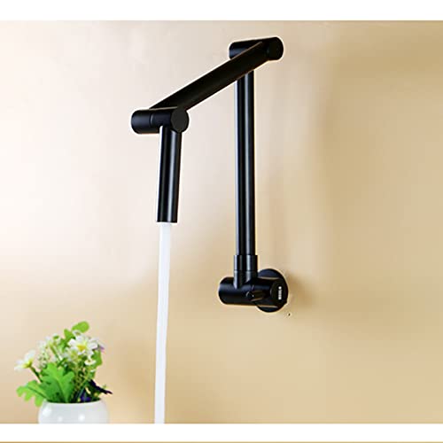 Robinet de remplissage de casserole mural pliable en laiton - 3