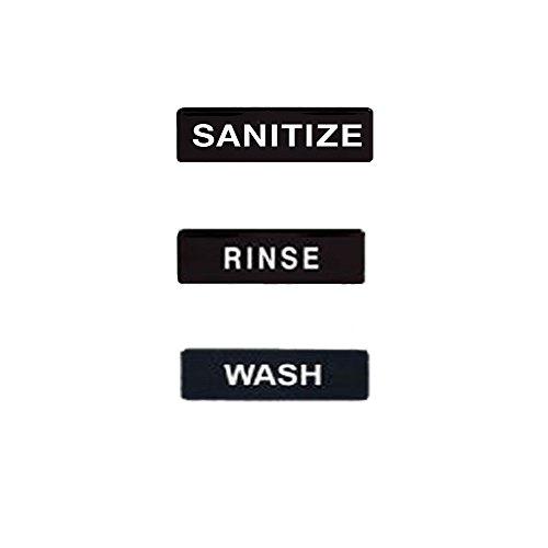 Panneaux de restauration lavage rinçage désinfection pour organiser votre plonge