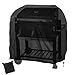 Timisea Grill Abdeckhaube, 117 x 66 x 117cm Grillabdeckung,Gasgrill Abdeckplane,420D Oxford Gasgrill Abdeckplane,Wetterfest Grillabdeckung, Wasserdicht, reißfest, UV-Schutz Grill Abdeckhaube