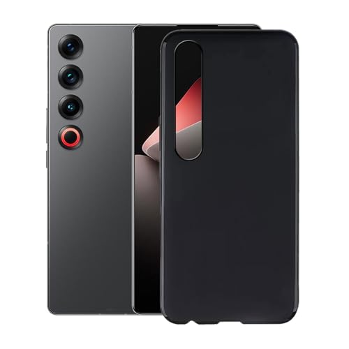 KJYFOANI for Meizu 21 Pro 5G Case, Black Shockproof Bumper