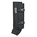 QOGIR Snake Gaiters for Hunting: Durable Snake Guards, Snake Gaiter Leggings for Men & Women, Snake Bite Protection for Lower Legs, Snake Proof Gaiters with Adjustable Size(Black)