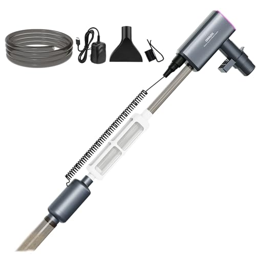 HACPUT Cordless 36W Aquarium Gravel Cleaner