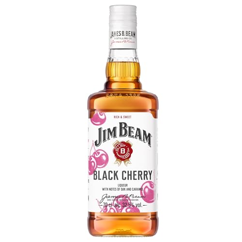 Jim Beam Black Cherry Kentucky Bourbon Whiskey 70cl- 32.5% ABV
