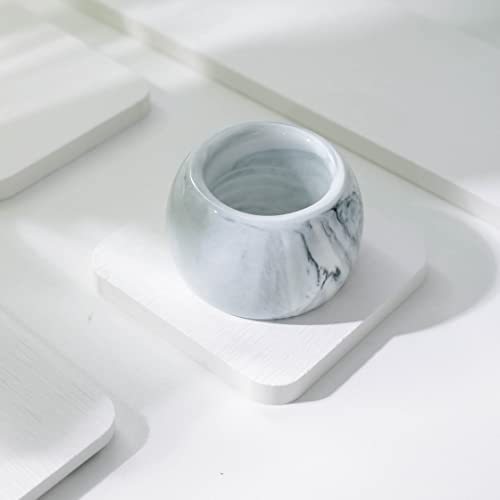 Set Of 4 Water Absorbent Diatomite Coasters, Diatomaceous Earth Kitchen Soap Dish, Water Absorbing Stone Used For Plants & Toiletries In The Modern Home #TOP7