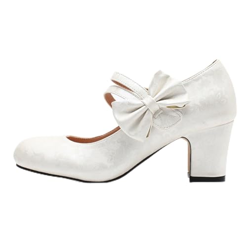 Chaussures Mary Jane talon bloc pour marcher sans douleur