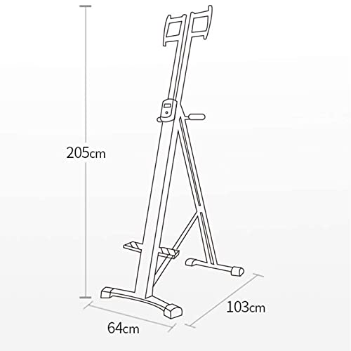 Image of Vertical Climber, Multifunctional Stepper, 4 Levels Adjustable, Home Gym Fitness Equipment, Max Load 150KG