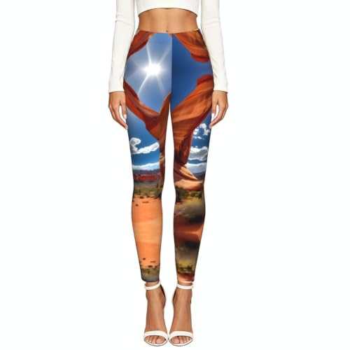 Leggings de compresión suave y ropa de gimnasio para mujer estilo Arches National Park 2