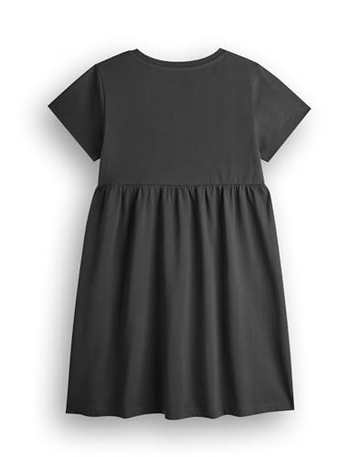 Disney Lilo & Stitch Girls Dress Pack of 2 | Dark Grey & Lavender Short Sleeve Summer Dresses3