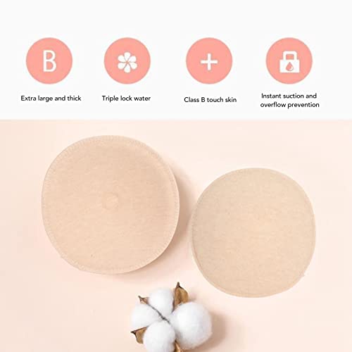 6 Peças de Almofadas de Amamentação, Almofadas de Mamilo para Amamentação para Mães que Amamentam