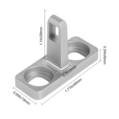 Image of 2Pcs 5304505088 Washer Door Latch Fits for Electrolux Frigidaire Front Load Washers, Replacement Washing Machine Door Strike AP6031188, 4452319, PS11766033, Fix Door Won't Close, Leak, Start Issues