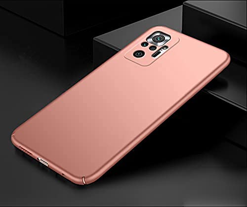 Redmi Note 10 Pro 5G �w�ʗp�P�[�X �����^ �\�ʎw��h�~���� �yXiaomi Redmi Note10 Pro �J�o�[ Note10Pro �V�F�� Case Cover�z (���[�Y�S�[���h)