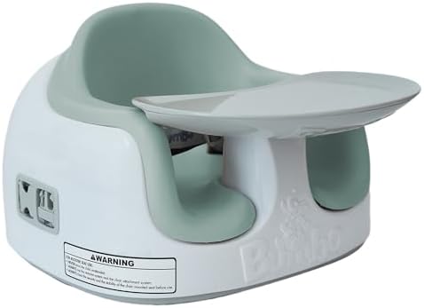 Bumbo 3-in-1 Portable Infant Multi-Seat with Tray, 6 to 36 Months, Agave
