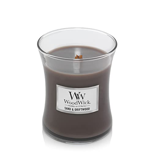 Woodwick Sand & Driftwood Medium Hourglass Candle, 9.7 Oz. #TOP1