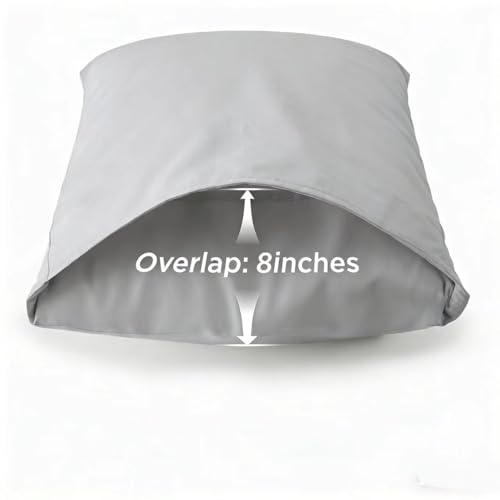 Image of 100% Cotton Percale Sheets Queen Size - 200 Thread Count, Breathable & Crisp Cool, Deep Pocket up to 17 inch Fitted Sheet, 4-Piece Bedding Set Hotel-Luxury Feel Bed Sheet Set (Light Gray, Queen)