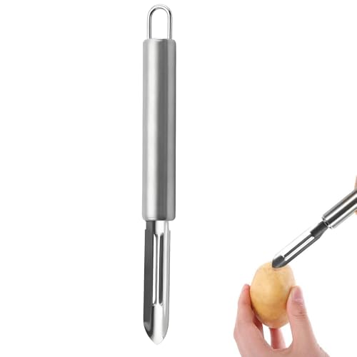COZERI Sparschäler für Rechts und Linkshänder, Edelstahl Gemüseschäler mit Extra Scharfer Klinge und Ergonomischem Griff, Spülmaschinengeeignet Kartoffelschäler mit...