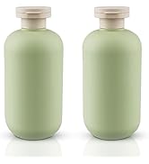 Cosywell 6.8oz Squeeze Bottles 2-Pack - Refillable Travel Containers For Shampoo & Toiletries