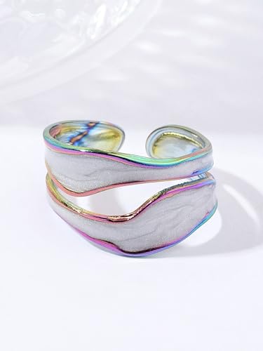 Elegant Chunky Gold Stackable Rings for Women Knuckle Rings Wedding Engagement Promise Jewelry Gifts2