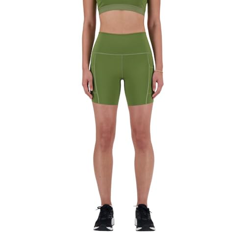 New Balance Women's NB Sleek Pocket High Rise Short 6",