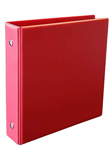 Veloflex 4167050 Karteikartenordner A6, Ringbuch, Ordner, mit Innentasche, PVC, 150 x 160 x 30 mm, rot Cover
