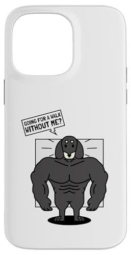 Funny Dog Walker �E�F�C�g���t�e�B���O �t�B�b�g�l�X ���̎U�� �X�}�z�P�[�X iPhone 14 Pro Max �p