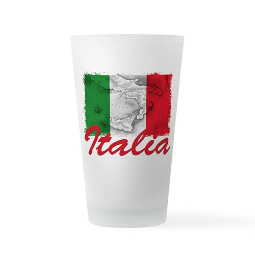 CafePress Italian Pride Pint Glass Pint Glass, 16 oz. Drinking Glass