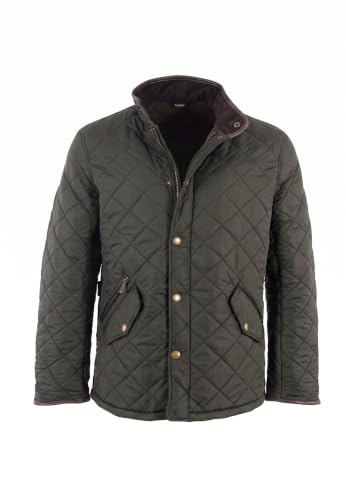 Image of Barbour Men's Powell Quilted Jacket