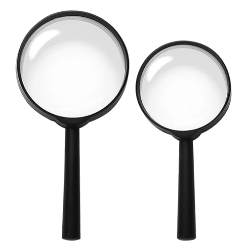 2 Pieces Of Children'S Magnifying Glass, Reading Assistance Tools, Children'S Toys, Role-Playing Props.