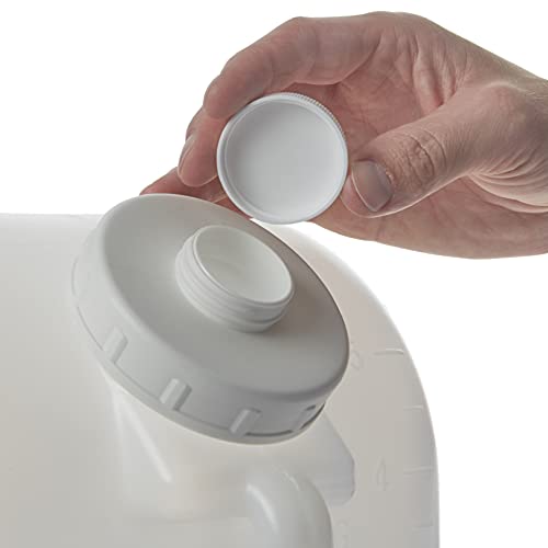 Tolco - 3102 5 Gallon Plastic Dispenser Carboy With Spigot, Hdpe, Natural #TOP4