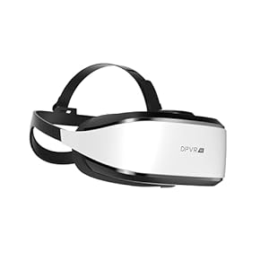 DPVR Casque de réalité virtuelle E3S – Casque de réalité virtuelle PCVR pour les affaires des sièges d&rsquo;œufs, simulateurs de réalité virtuelle, moto VR, Time Machine 6 sièges et VR Flying, casques VR