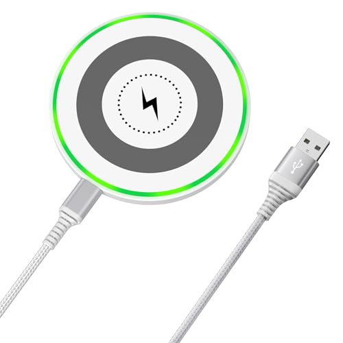 15W Pixel 9 8 Wireless Charger Fast Charging Pad For Google Pixel 9Pro XL/Fold 8a 8pro 7a 7pro 7 6, Wireless Charger Pad for iPhone 16/15, Samsung Galaxy S25 S24 FE S24 Z Fold6/SE Z Flip6 23 Ultra S22