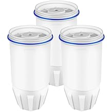 Replacement for Zero Water Filter, Pitcher ZR-001 ZR-004 ZR-017, 5-Stage Filter System 0 TDS, Filters For Zero-Water Certified to Reduce Lead, Chromium, and PFOA/PFOS, 0 Water Filters 3 Pack