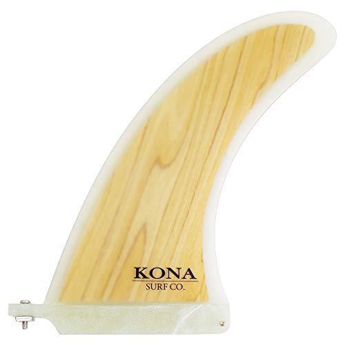 image for KONA SURF CO. Classic Single Single Center Fin for Longboard, Surfboar
