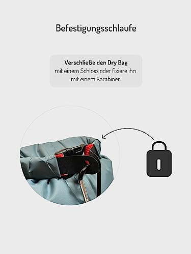 Foto von NORDKAMM Dry-Bag, Dry Bag, Set Grün, Ultra-Light