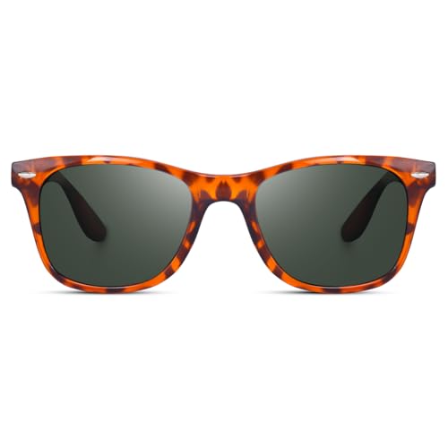 Image of Dervin UV 400 and Polarized Square Sunglasses Shades for Men & Women
