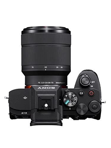Sony Alpha 7 IV | Appareil photo Hybride Expert Plein Format incl. SEL2870 (33 Mégapixels, Mise au point AF en temps réel, Rafale à 10 images/s, Vidéo 4K 60p, Écran orientable tactile)
