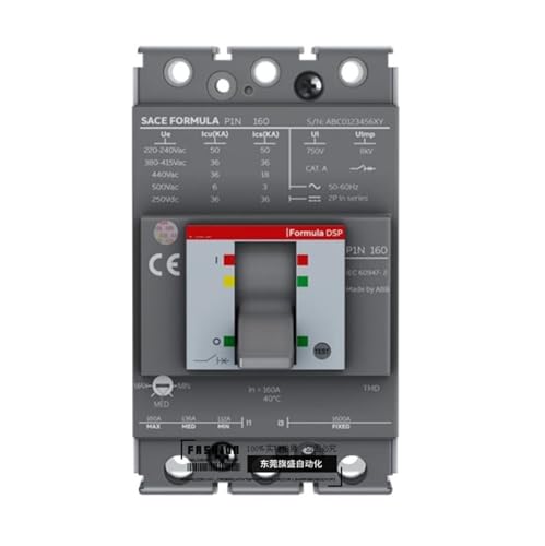Disyuntor de protección de distribución de caja de plástico P1N160 TMD40-450 3P FF
