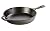 Lodge Pre-Seasoned Cast Iron Skillet With Assist Handle, 10.25", Black