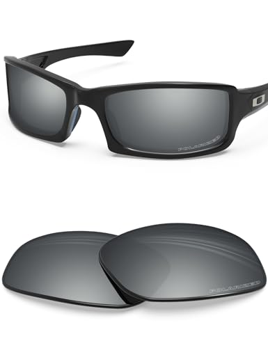Image of BLAZERBUCK Anti-salt Polarized Replacement Lenses for Oakley Fives Squared(4+1) OO9238 Sunglasses - Silver Chrome