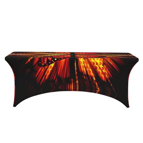 Housse de table extensible 1,8m masquant les défauts de mobilier - 3