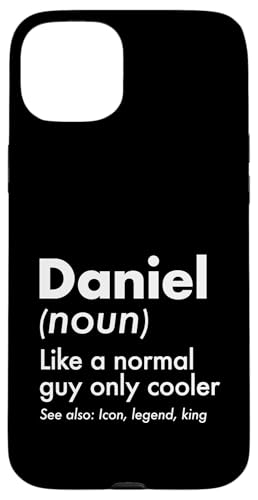 Daniel Like A Normal Guy Only Cooler Legend King �t�@�[�X�g�l�[�� �X�}�z�P�[�X iPhone 15 Plus �p