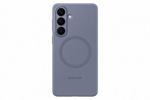 Image of Samsung Galaxy S26+ Silicone Magnet Phone Case, Soft-Touch, Durable Grip, Great Feel, Blue Violet