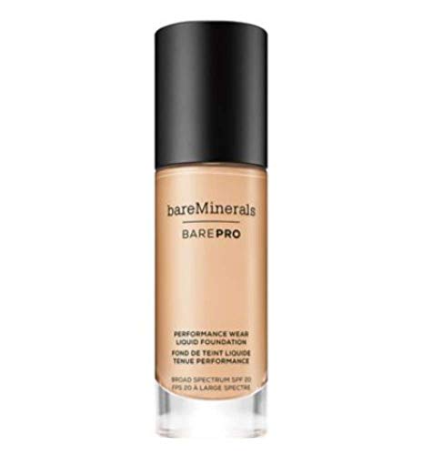 bareMinerals BarePro Performance Wear Liquid Foundation SPF 20-02, Ivory for Women Foundation, 1 Ounce