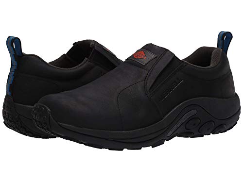 Image of Merrell Mens Jungle Moc Leather Slip Resistant