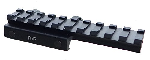 1/2" Riser, Extend Scope Mount, 10 Slots, Overall 105 mm / 4" Long, MT-1R4E6L, to Install Scope Flexible Forward or Back on Receiver Base, Now